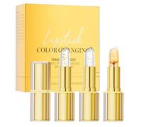 Red Lip No Transfer - Lip Makeup | Makeup Set for Women | Shiny Long Lips Color Changing Lips, 3 Pieces Durable Long Holding for Women Wedding Voyages