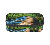 Red Lips Getting Ready to Kiss A Frog Large Pencil Case for Girls and Boys, Aesthetic Pencil Bag with Multi Compartments for Adults, Office Stationary Organizer Practical for Kids Teenage Women Men