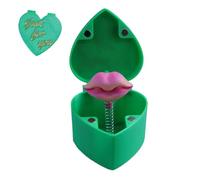 Red Lips in a Box, Printed Red Lips in a Surprise Pop up Gift Box | Red Lips Gag in a Box, Gagging Gimmick Props, Funny Prank Surprise Toy for Valentine's Day