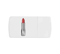 'Red Lipstick' Pill Box with Tablet Splitter (PI00033942)