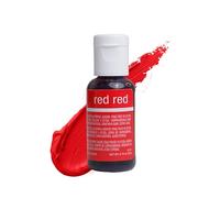 Red Liqua-Gel® Food Coloring | Vibrant Color | Professional-Grade Dye for Icing, Frosting, Fondant | Baking & Decorating | Fade-Resistant | Easy Use | Made in USA | 0.70 oz