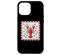 Red Lobster With Blue Polka Dots Pattern Case for iPhone 12 Pro Max