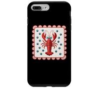 Red Lobster With Blue Polka Dots Pattern Case for iPhone 7 Plus/8 Plus