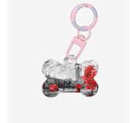 Red London Street Printing 1 Pc Dog Bone Shape Id Tags Double Sided with Key Ring Craft for Pets