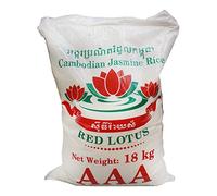 RED LOTUS AAA Grade Jasmine Long Grain Scented Rice 18kg