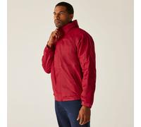 Red male 4XL Regatta Professional Men's Waterproof Dover Fleece Lined Insulated Bomber Jacket Red, Size: 4XL