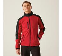 Red male L Regatta Professional Men's Hydroforce 3 Layer Membrane Hooded Softshell Jacket Red, Size: L
