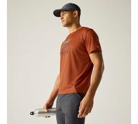 Red male Regatta Men's Fingal Graphic T-Shirt Red, Size: XXL