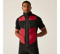 Red male XS Regatta Professional Men's E-Volve Thermal Hybrid Gilet Red, Size: XS