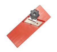 (Red) Manual Polyester Fiber Acoustic Board Chamfering Tool Woodworking Planer Gypsum Board Trimming 45 Degree Yin and Yang Chamfering Planer Tool