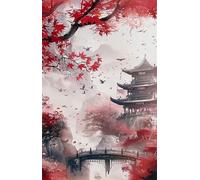 Red Maple Leaf Scenery Jigsaw Puzzles for Adults 100 Pieces Educational Toys Challenging Game 100 Piece Puzzles for Adults for The Whole for Women Gifts for Men