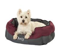 (Red, Medium) Dog & Cat Anti Anxiety Sofa Bed, Machine Washable