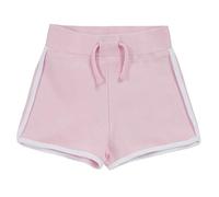 Red Melon Girls Singles Stripe Jersey Shorts Baby Pink 11-12 Years