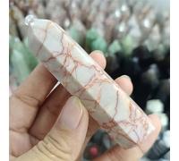 Red Mesh Stone Little Column Crystal Home Office Decoration Craft Gifts Ornaments (Size : 1pc)