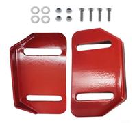 Red Metal Anti-Slip Snowblower Skid Shoe Cover Kit for 22-26 Inch Two-Stage Models Compatible with 784-5580/784-5580-0637 Replacement Outdoor Snow Removal