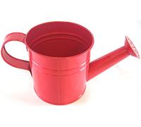 Red Metal Watering Can