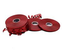 Red Metallic Curling Ribbon Crimped Curling Balloon Ribbon For Gift Wrapping Crafts Wrapping Ribbon for Wedding Birthday Party Christmas New Year 200 Meters