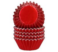 Red Metallic Mini Baking Cases x 160