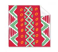 Red Mexico Totems Ancient Civilization Drawing Glasses Cloth Cleaning Cloth Gift Phone Screen Cleaner 5pcs