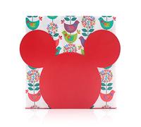 RED Mickey Head Premium Stainless Steel Napkin Holder Stand for home kitchen dinner table theme party RV camper restaurant