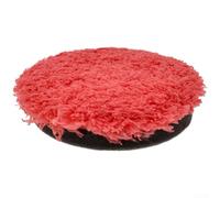 Red Microfiber Polishing Pad 7in for Auto Detailing(5inch)