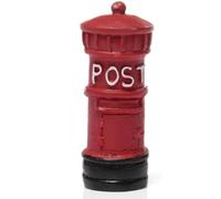 Red Miniature Retro Postbox Craft Decor Garden Fairy Ornament Flower Pot Plant Home DIY Accessories