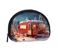 Red Minis Storage Bag Shell Wallet Small Coin Purse with Minis with Zipper Change Purse for Coin Keys You Can Also Store Any Small Objects You Want