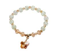 Red Mobile Phone Bracelet Style Fresh And Cute Butterfly Pendant Children's Bracelet Women's Student Bracelet Bracelet Women's Watch Mechanical, one size, Plastic, No Gemstone