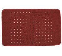 Red Modern Dotted Stain-Resistant Mat For Living Room, Utility Room, Dining Room, Bathroom & Kitchen -67Cm X 180Cm (Runner)