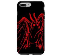 Red Mothman Gifts Cryptozoology Retro Creepy Folktales Case for iPhone 7 Plus/8 Plus