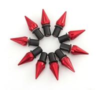 Red Motorcycle Windscreen Bolts M5 Cnc Billet Aluminum Fairing