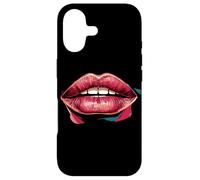 Red Mouth 60s Art Lip Male or Female Special Lipstick Case for iPhone 17