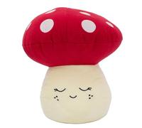 Red Mushroom Door Stop | 1.2kg Door Stopper Cute Toadstool Fabric Doorstop with Smiley Face for Kids Rooms, Nurseries and Quirky Home Decor