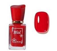 Red Nail Polish - Bright Red Nail Varnish - Quick Dry Shine Cherry Nail Polish Paint - Natural High Glossy Long Lasting Burgundy Varnish for Women DIY Manicure - No Need Cure