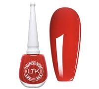 Red Nail Polish - Bright Red Quick Drying Nail Varnish - No UV Lamp Needed Oil Based Formula - Chip Resistant Long Lasting Nail Paint - Manicure Colour For Women DIY Home Nail Art (13ML)