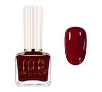 Red Nail Polish - Cherry Red Quick Dry Nail Polish Chip Resistant Formula - Natural Breathable Jelly Nail Varnish High Pigmented - Christmas Nail Varnish for DIY at Home - No UV Light Needed