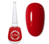 Red Nail Polish - Quick Drying Bright Red Nail Varnish - Shiny red High Glossy &Long Lasting Nail Paint - Nails Art DIY Home Manicure Gift for Women No UV Lamp