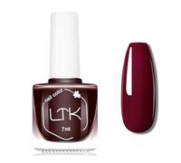 Red Nail Polish - Wine Red Nail Varnish - Long Lasting Chip Resistant & Quick Drying Nail Polish for DIY Nail Art Manicure at Home - No Need Cured