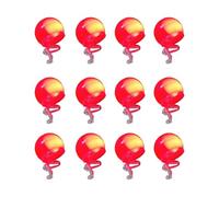 Red Nose - LED Circus Circus Clown Narin 12pcs | Stretch Lit Circus Noses, Dress Up, Accessories, Red Nose Decoration for Halloween Parties
