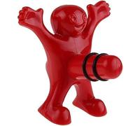 Red Novelty Creative Bottle Stopper Corkscrew Bottle Opener Happy Man Tools, Stopper,Barware Wine Stoppers and Pourers for Home and Kitchen,Barware,Kitchen Tools and Gadgets