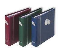 Red Numis Coin Album With 5 Sheets