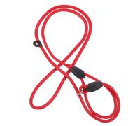Red Nylon Dog Training Leash for Walking, Heavy Duty Size S