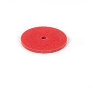 Red Nylon Fibre Non-woven Polishing Wheel 80mm Diameter 16mm Bore 7p Hardness For Metal Ceramic Marble Wood Polishing(150x10)