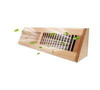 Red Oak Baseboard Wooden Register 18 Inch Supply Floor Vent Baseboard for Home Floor Diffuser Pre Finished - 18.8 x 4.6 x 3.6 Inch