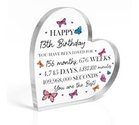 Red Ocean 13th Birthday For Daughter Granddaughter Niece Sister Best Friend Happy 13th Birthday For Girls Women Love Her Her Keepsake