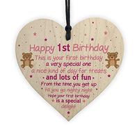 RED OCEAN 1st Birthday Gift For Daughter 1st Birthday Card 1st Birthday Accesories Girl Keepsake