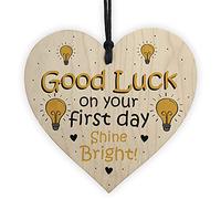 RED OCEAN 1st Day At School Nursery Gift Hanging Heart Back To School Gift Daughter Son Gift