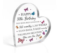 Red Ocean 30th Birthday For Daughter Auntie Sister Best Friend Happy 30th Birthday For Women Love Her Her Keepsake