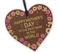 Red Ocean A Mothers Day Present For Mum I Love You Mum Present Gifts Best Mum Ever In The World Handmade Plaque Presents
