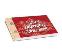 Red Ocean Adventure Ideas Coupon Book for Couples, Novelty Book for Anniversary, Valentine's Day Gifts, Gift for Girlfriend Boyfriend Husband Wife, Date Ideas Gift for Couples
